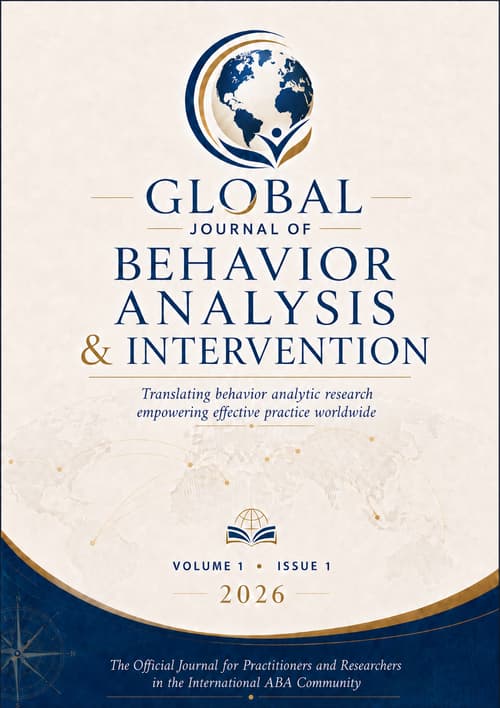 Global Journal of Behavior Analysis and Intervention — Volume 1, Issue 1, 2026